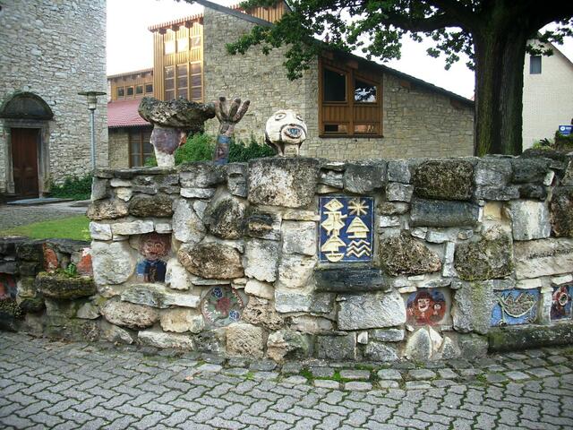 Die Mauer von Esbeck