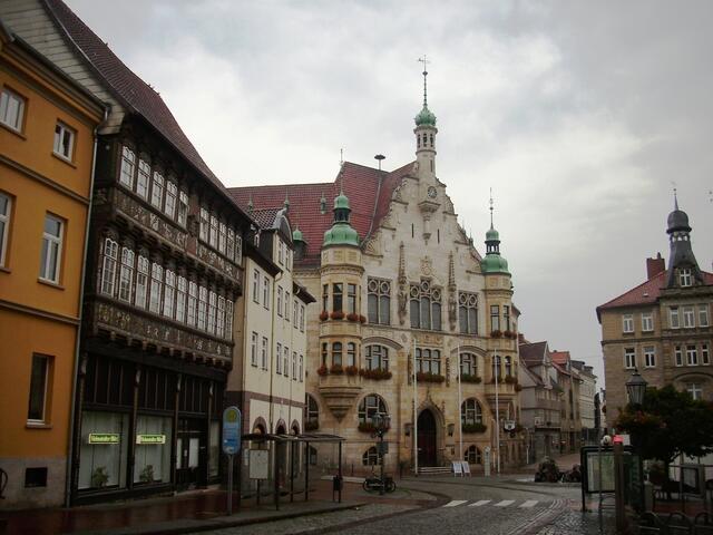 Kornstraße, Marktstraße, Rathaus