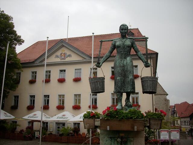 Die Wassermaid am Markt