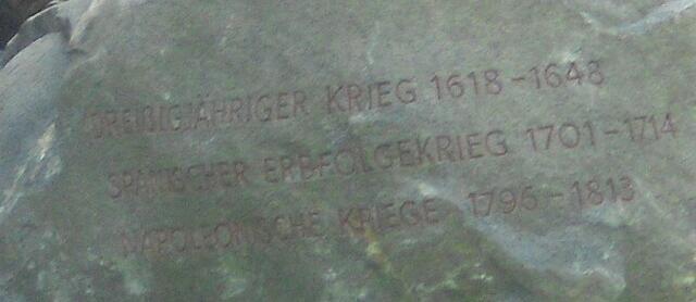 Sie stehen anscheinend für diese 3 Kriege