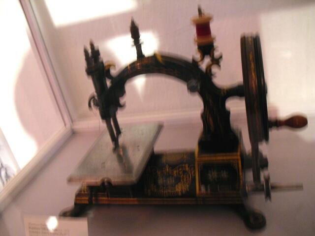Plattform Nähmaschine 1878