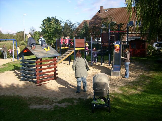 Hier wird nach Herzenslust geklettert und getobt.