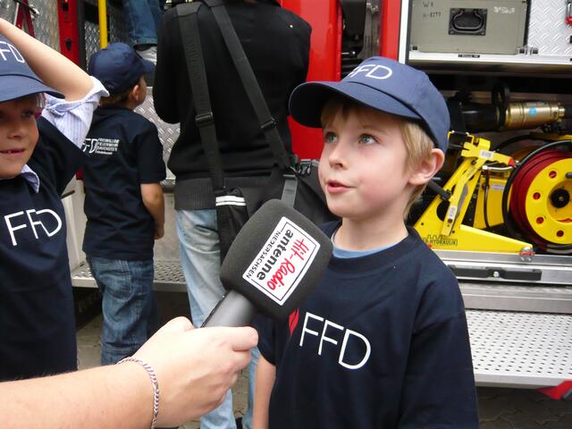 Radiointerview für HitRadio Antenne