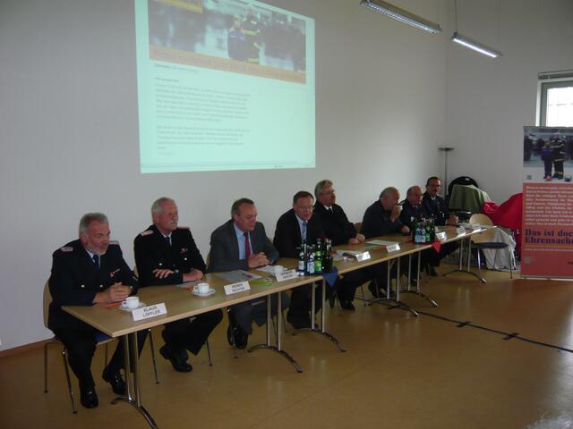 Während der Pressekonferenz