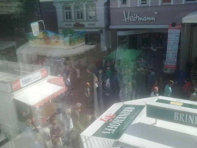 Samstagmorgen auf der Lange(n) Straße