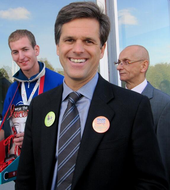 Timothy Shriver, Sohn von Special Olympics Gründerin Eunice Kennedy Shriver (Schwester von John F. Kennedy)
