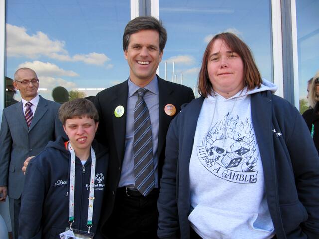 Karolin Eberle, Timothy Shriver, Daniela Heinz
