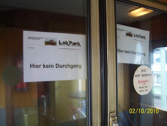 Du kommst hier net rein...!