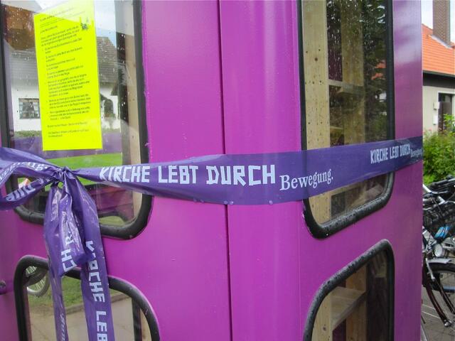 Kirche lebt durch Bewegung.
