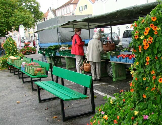 Am Stadtmarkt ...