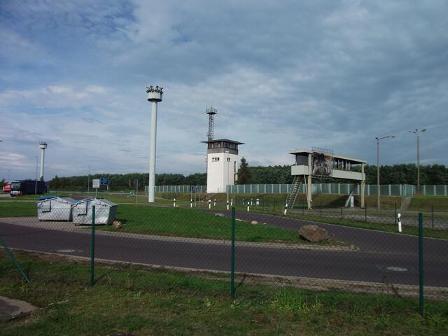 Beschauerbrücke und Kommandoturm