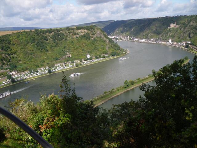 aud der linken Rheinseite, St. Goar