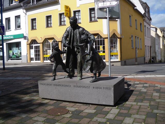 Denkmal zur Erinnerung an Engelbert Humperding,der in Boppard lebte