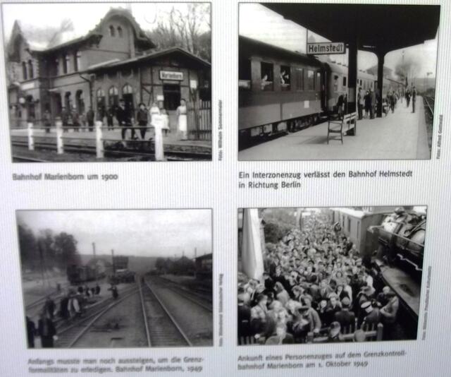 Mit dem Interzonenzug in Marienborn