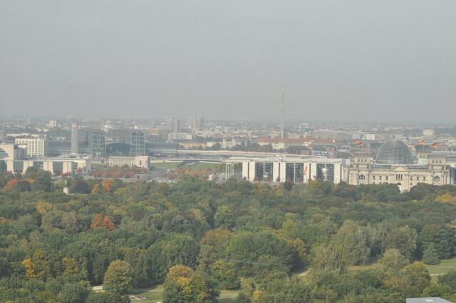 Blick aus dem Sitzungssaal der Bahn