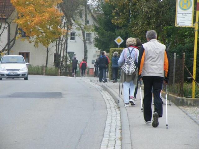 Nordic-Walker in Bühl