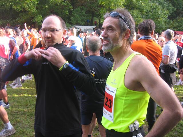 Wenige Minuten bis zum Start