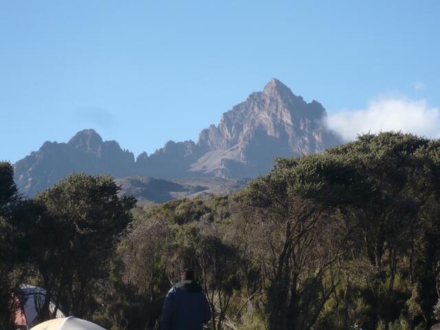 Der Nachbarvulkan Mawenzi, 5148 m