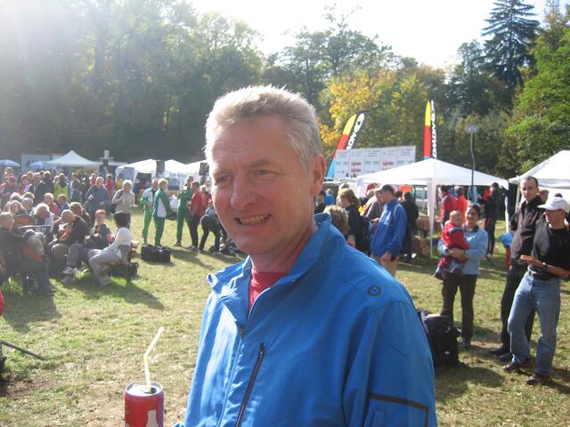 Jürgen Walter im Zielbereich