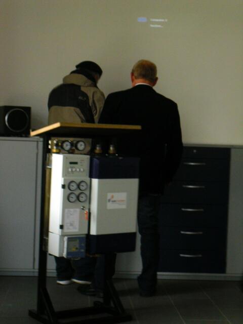 Und trotz derer Hilfe, klappte es nun.