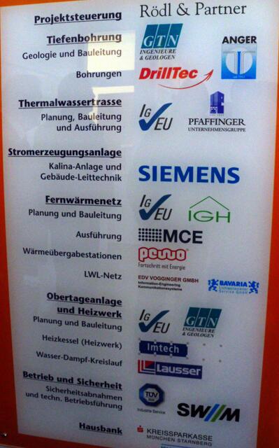 Viele Vertrags-Partner