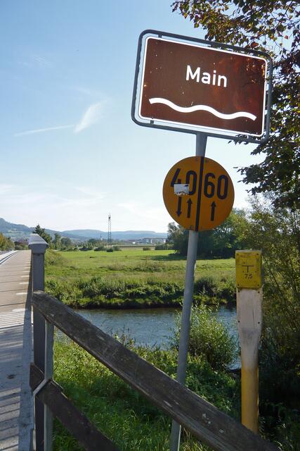 Mainbrücke bei Unnersdorf, Ortsteil von Bad Staffelstein