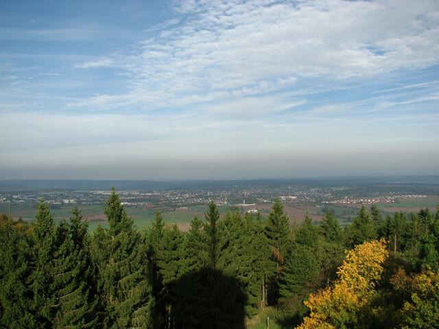 Aussicht in Richtung Korbach und Umgebung