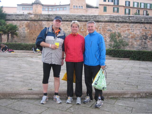 Reiner Beck, Birgit und Jürgen Walter vom Post SV Lehrte