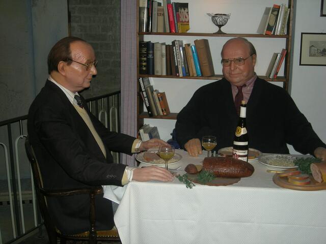 Hans-Dietrich Genscher und Helmut Kohl auch in HH