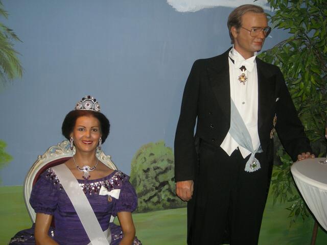 Königin Silvia von Schweden mit Gemahl in HH