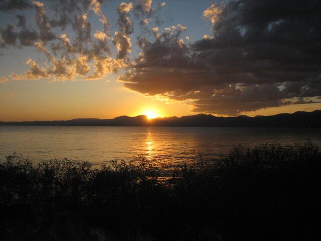 Sonnenuntergang am Gardasee