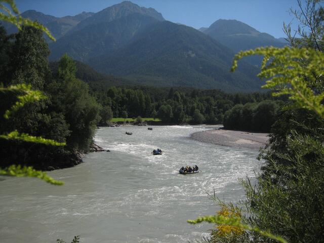 Rafting auf dem Inn
