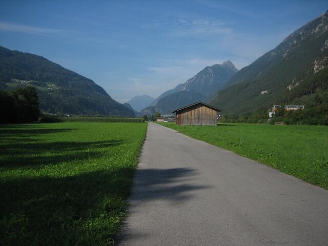 Radweg hinter Imst