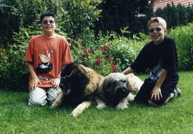 Torben, Balu, Zelda und Bastian = ein Team!