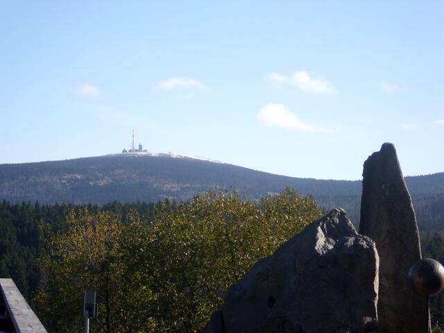 Blick vom Torfhaus zum Brocken