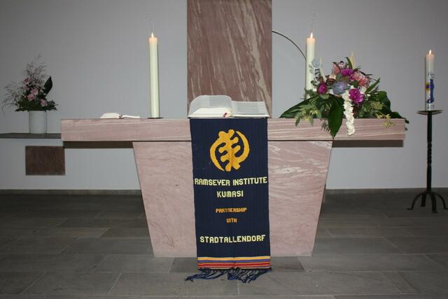 Geschmückter Altar