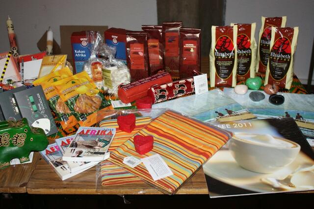 Fairtrade-Produkte aus dem Weltladen