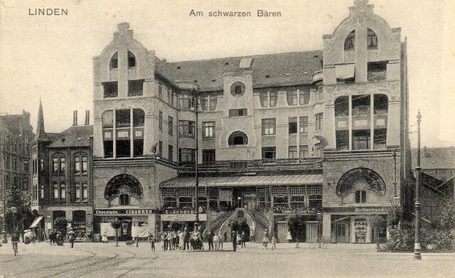 Das neue Gasthaus, errichtet 1902