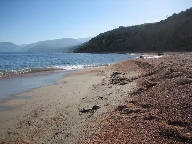 Osten Strand von Cala Gonone