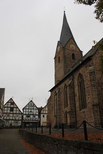 Nochmal die Kirche in Mengeringhausen