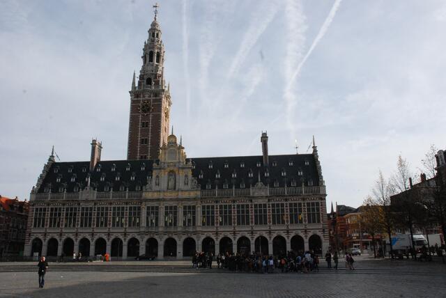 Belgien, Leuven, rathaus   05