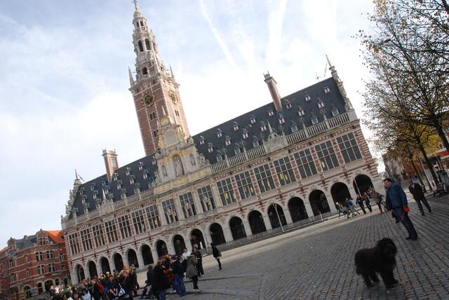Schon eine schräge idee: ein tag in Leuven !