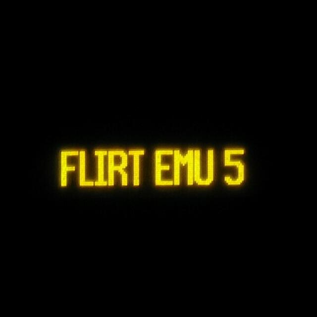 Fahrtziel FLIRT EMU5 (2.11.2010)