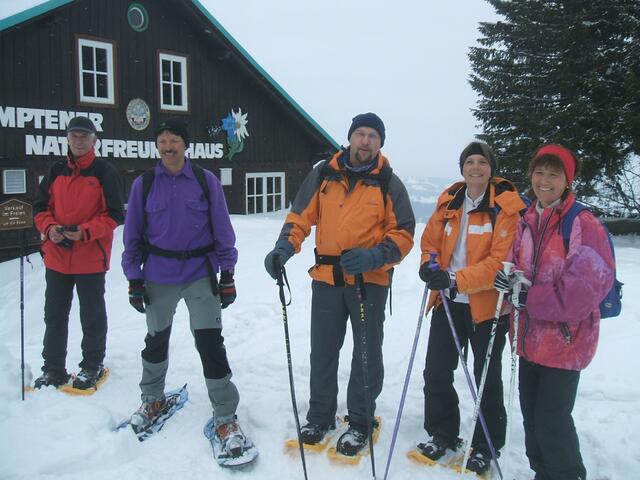 Schneeschuhtour zur Kemptner Hütte 13.03.10