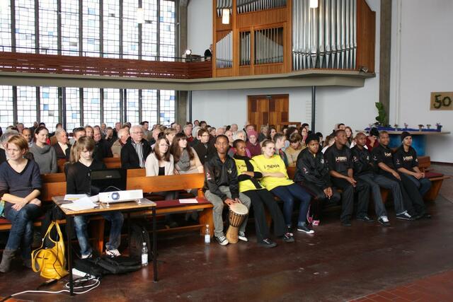 in der Kirche