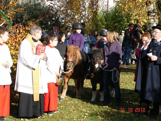 Andacht und Pferdesegnung in Hölzlarn