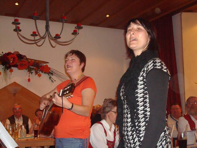 Eva Horner und Vroni Forstner
