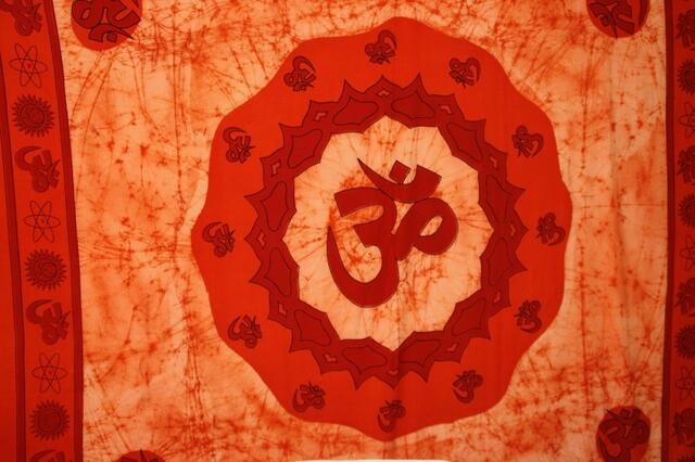 Wandbehang Behandlungszimmer "Hot Stone"