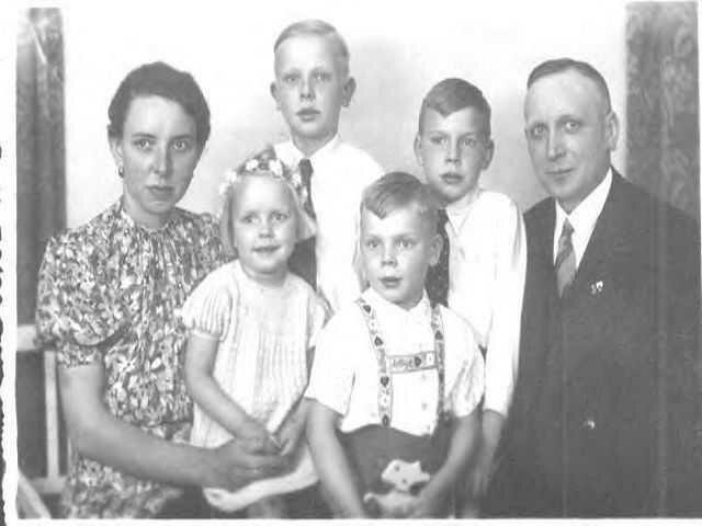 Familie Heinrich Wettig ca. 1943