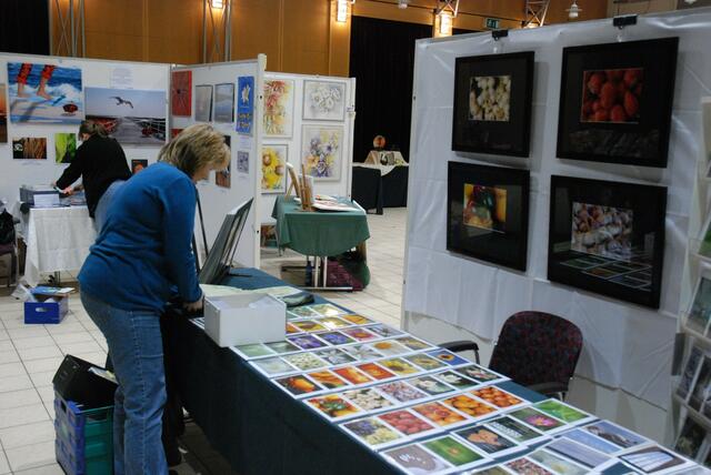 hobbykunstausstellung Garbsen - aufbautag   05